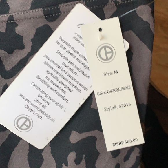 Workout Pants Black and Gray - Picture 3 of 4